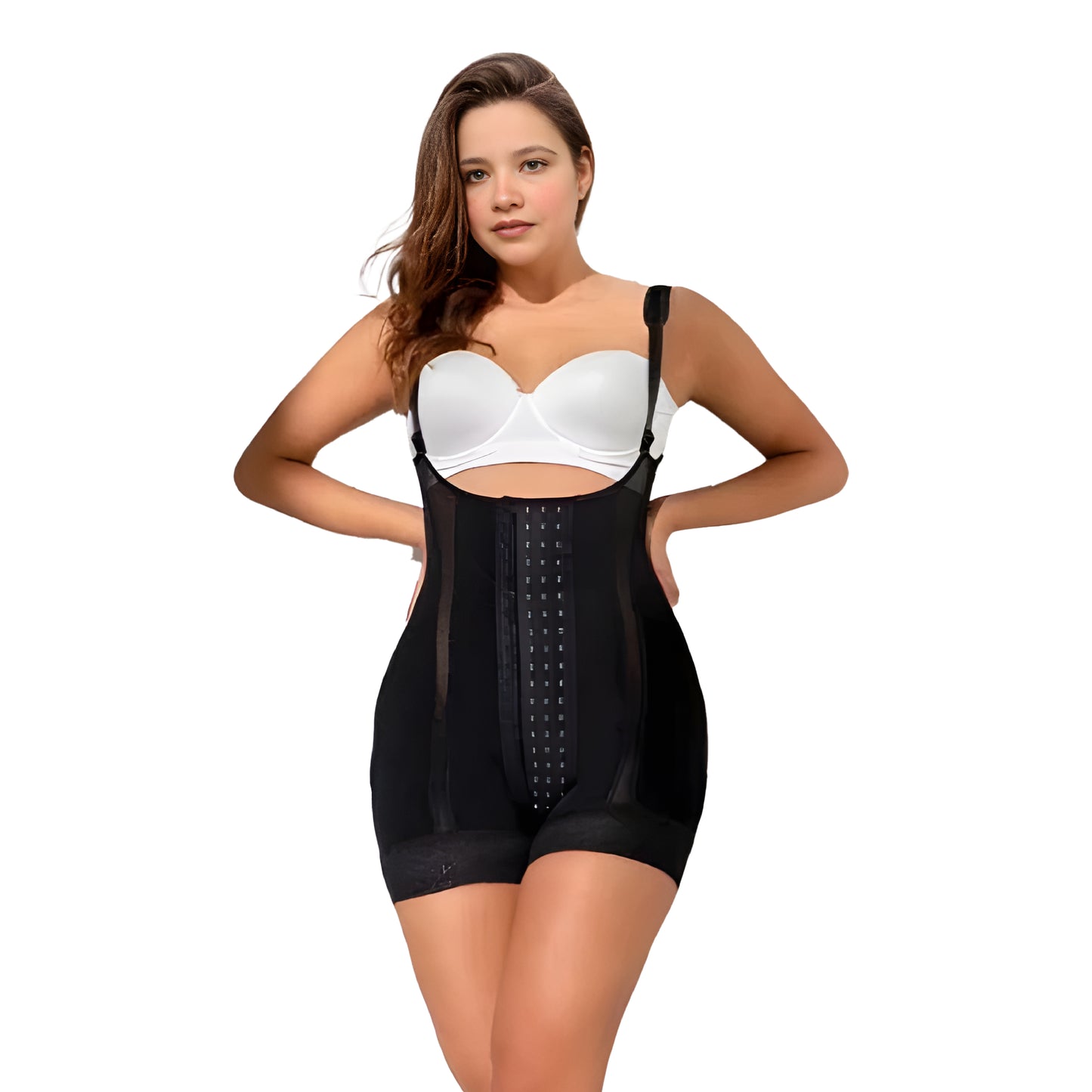 SHORT GIRDLE WITH REINFORCED ABDOMEN