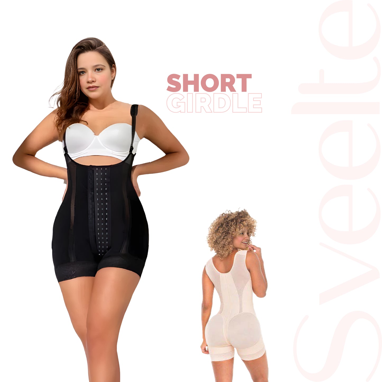 SHORT GIRDLE WITH REINFORCED ABDOMEN