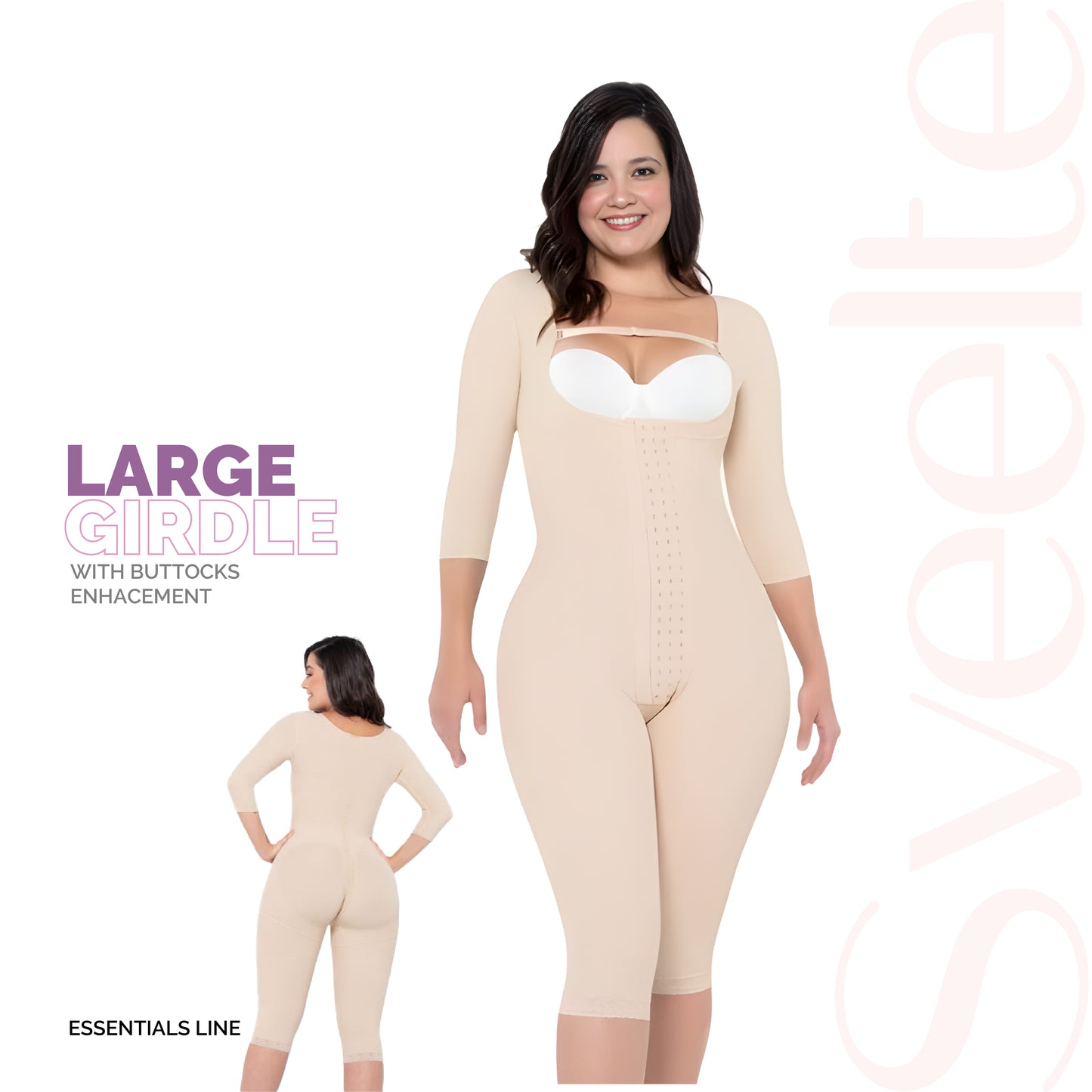 LONG GIRDLE WITH SLEEVES