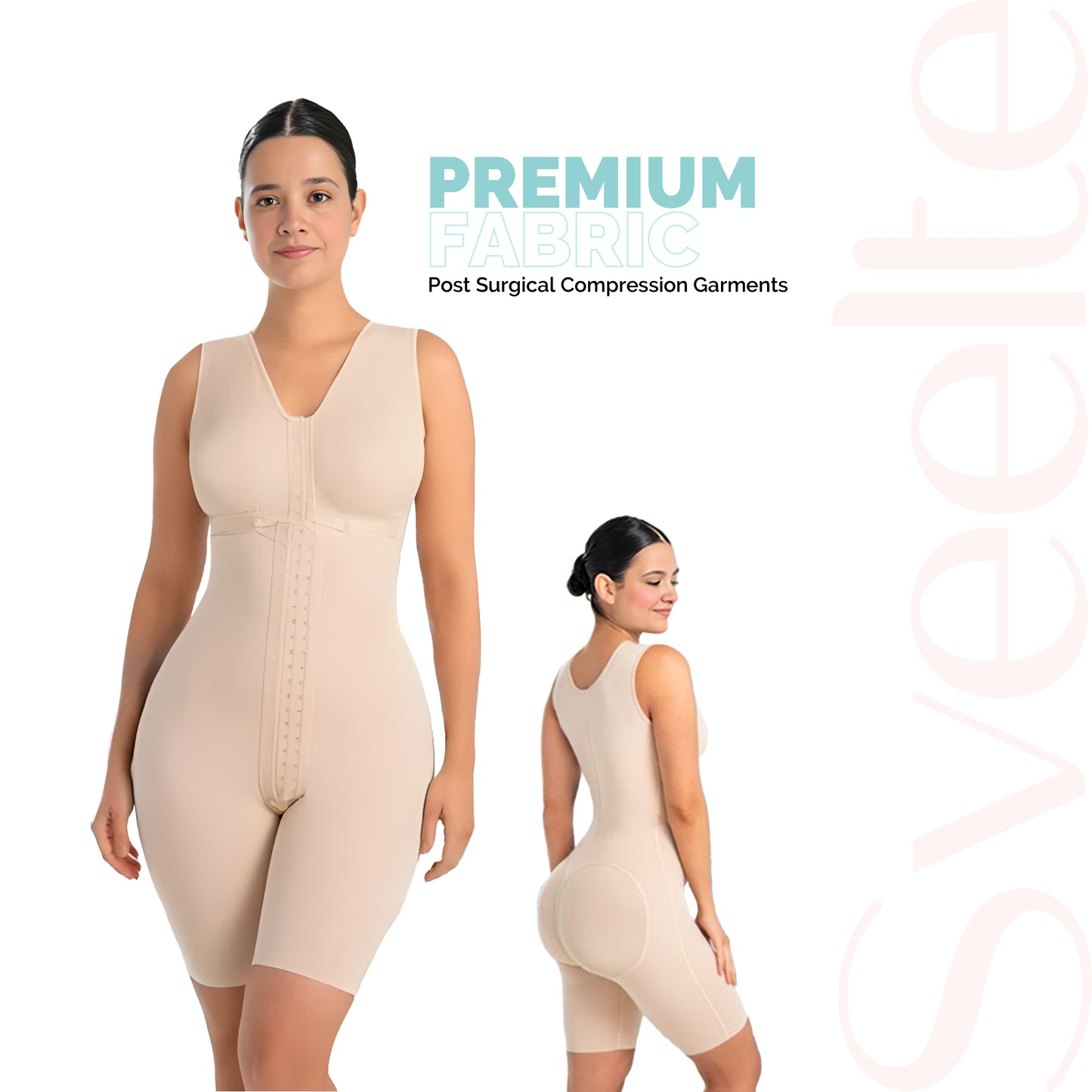 PREMIUM FABRIC MID-THIGH GIRDLE